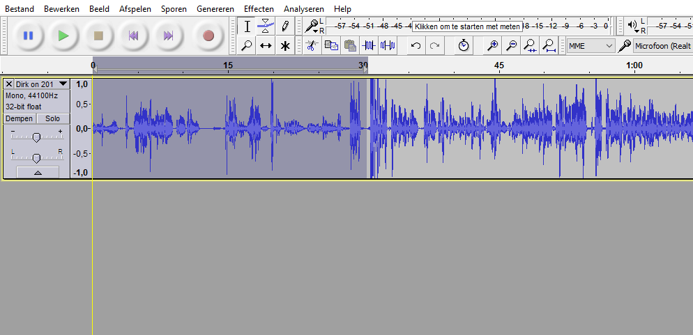 Podcast productie - knippen